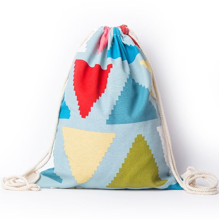 Casual Geometric Prints String -reppu