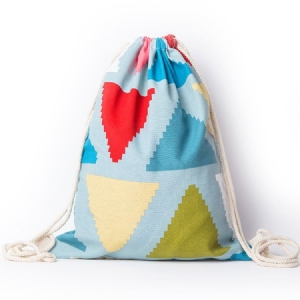 Casual Geometric Prints String -reppu