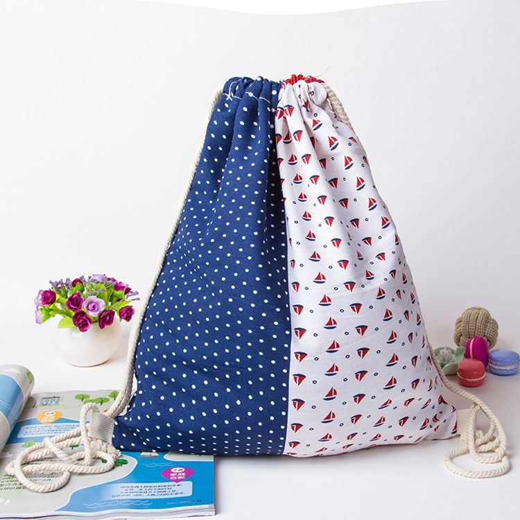 Casual Geometric Prints String -reppu