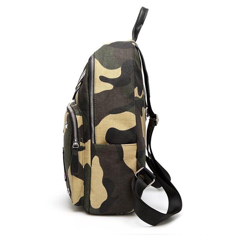 Fashion Camouflage Design Oxford -reppu