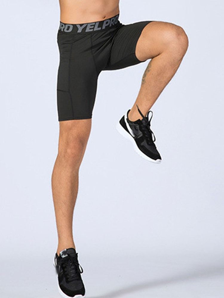 Miehet Color Block Patchwork Shorts -housut