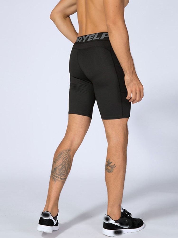 Miehet Color Block Patchwork Shorts -housut