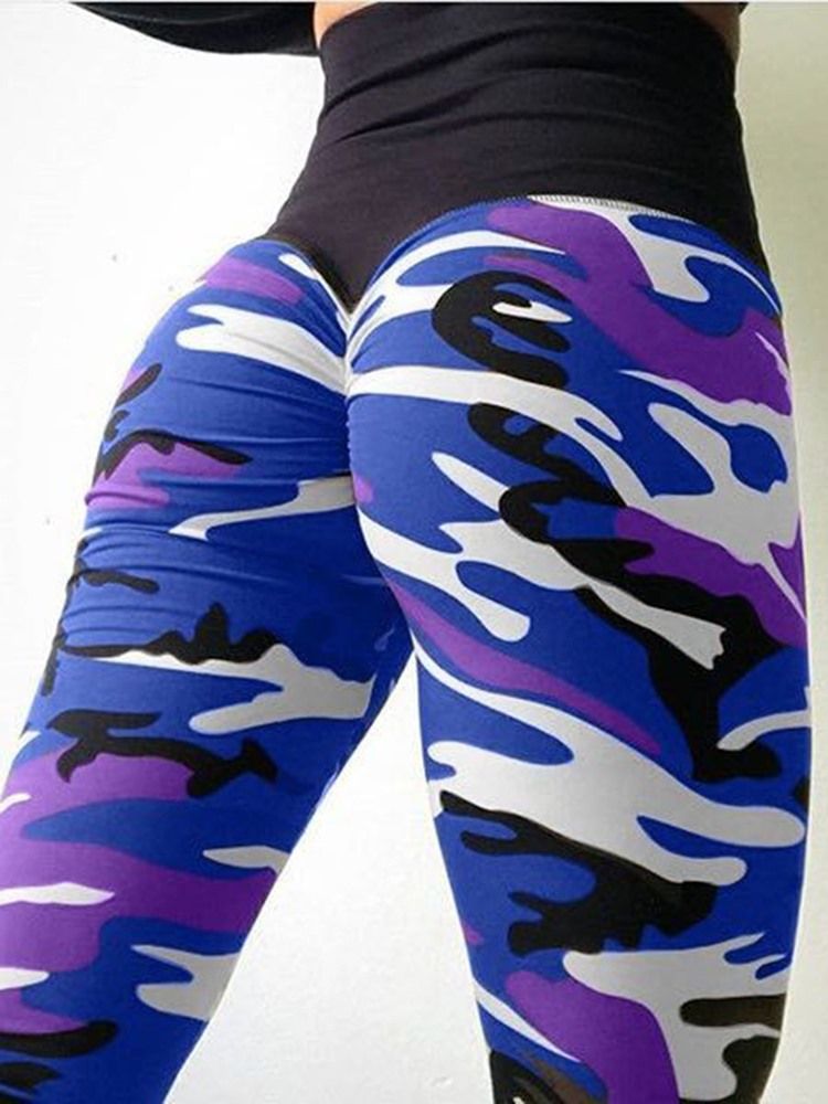 Naisten Naamiointi Anti-hiki Jooga Leggingsit Jooga Housut Korkea Vyötärö Tiktok Leggingsit