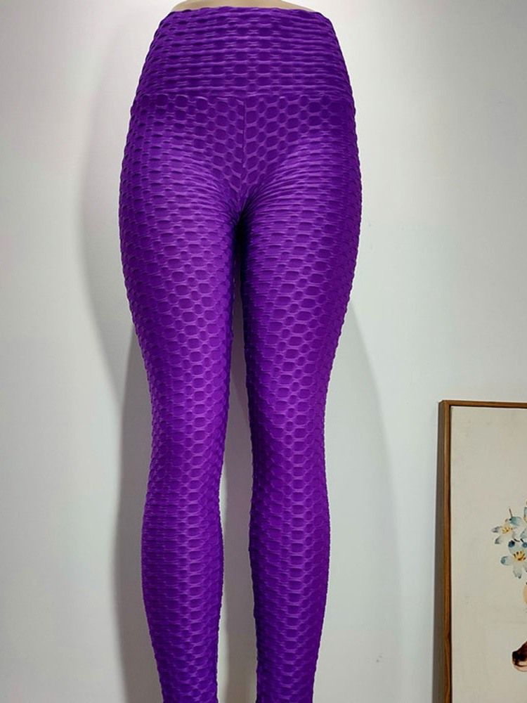 Naisten Puuvillasekoitukset Hengittävä Nilkka Pituus Korkea Vyötärö Jooga Housut Tiktok Leggingsit