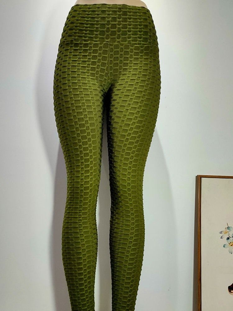 Naisten Puuvillasekoitukset Hengittävä Nilkka Pituus Korkea Vyötärö Jooga Housut Tiktok Leggingsit