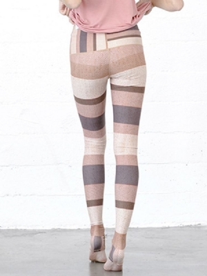 Naisten Spandex-nopeasti Kuivuvat Kuntosali-urheiluhousut Joogahousut Korkea Vyötärö Tiktok-leggingsit