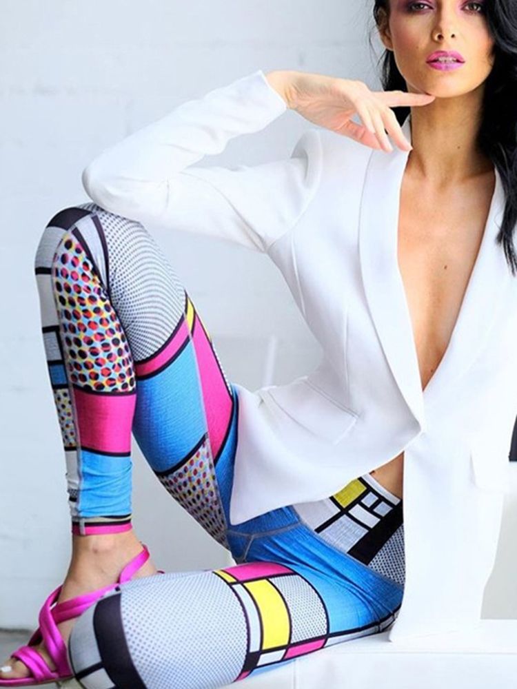 Naisten Spandex-nopeasti Kuivuvat Kuntosali-urheiluhousut Joogahousut Korkea Vyötärö Tiktok-leggingsit