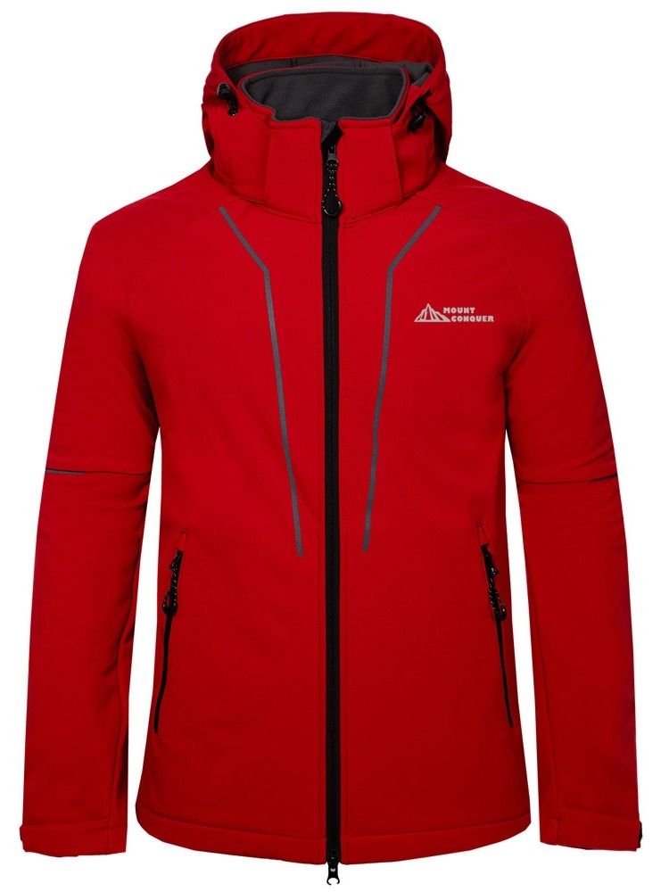 Color Block Zipper Miesten Löysä Takki