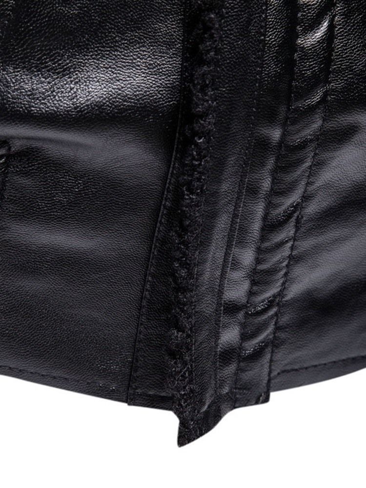 Miesten Hupullinen Tavallinen Yksinkertainen Eurooppalainen Talvitakki