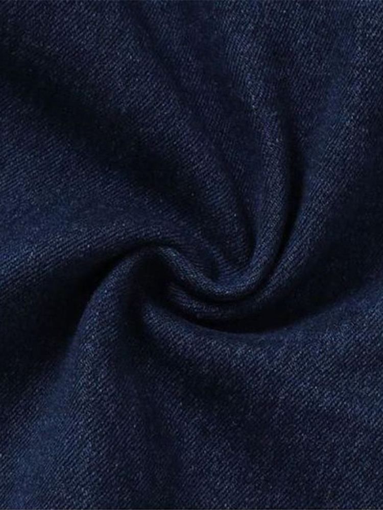 Naisten Farkut Rento Bowknot-ohut Tavallinen Vakiotakki