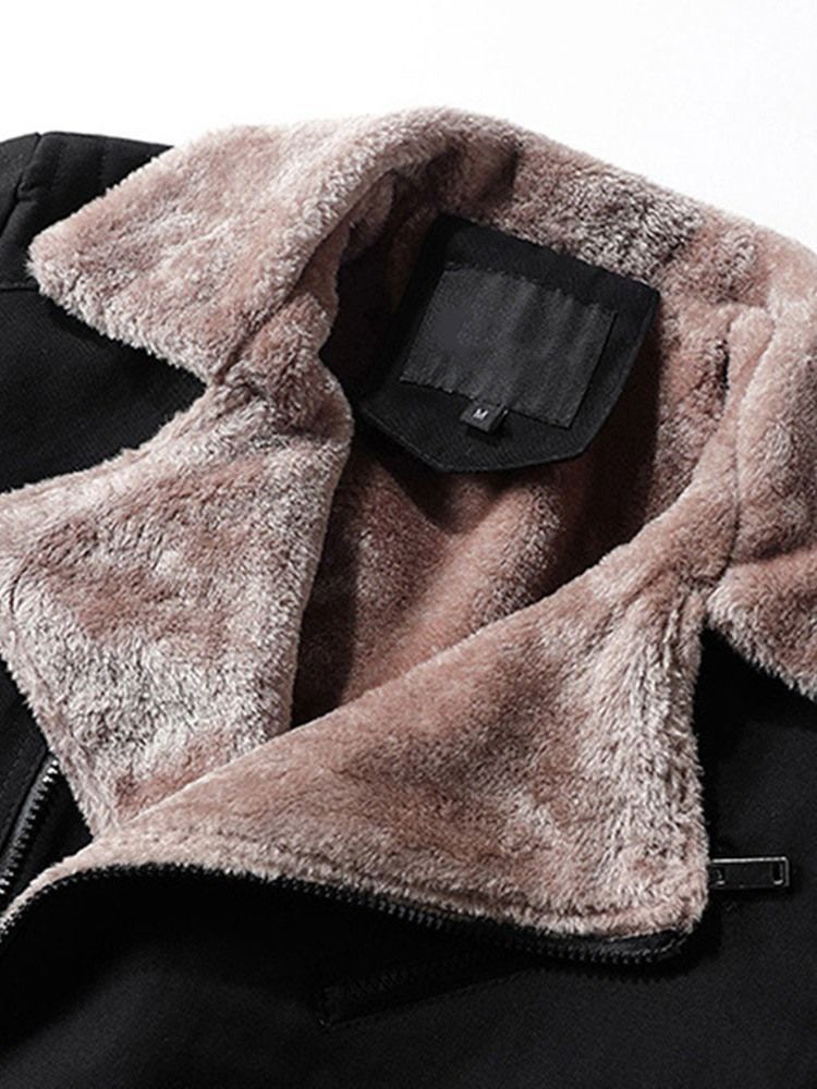Rannekoru Fleece Vetoketju Rento Miesten Takki