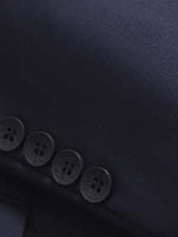 Yksivärinen Vogue One Button Slim Miesten Bleiseri