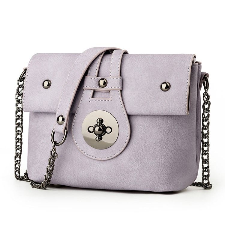 Erircdress Candy Color Latch Mini Olkalaukku