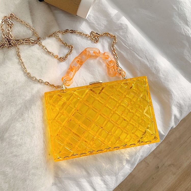 Korean Lock Plain Flap Crossbody -laukut