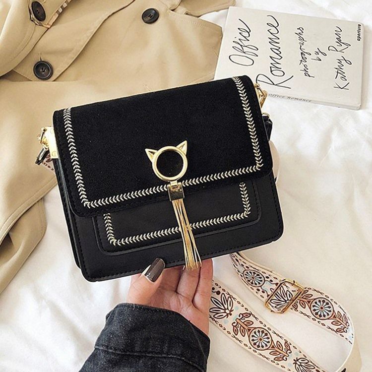 Magneettiset Snap Rectangle Crossbody -laukut