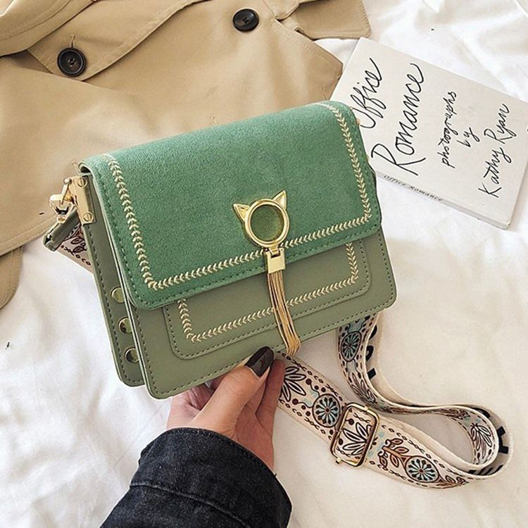 Magneettiset Snap Rectangle Crossbody -laukut