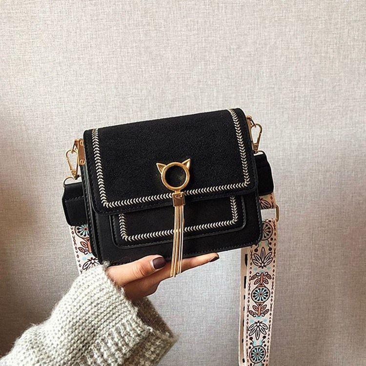 Magneettiset Snap Rectangle Crossbody -laukut