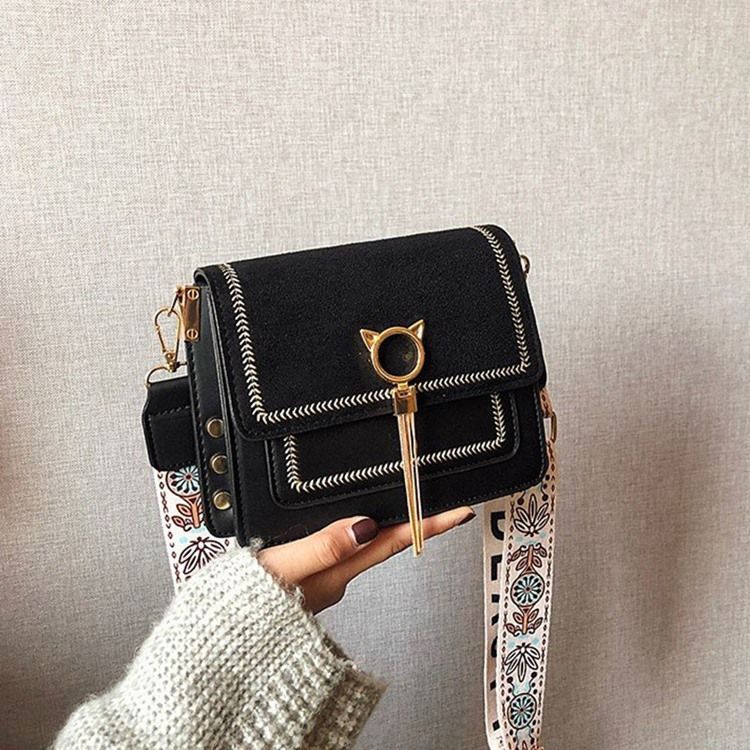 Magneettiset Snap Rectangle Crossbody -laukut
