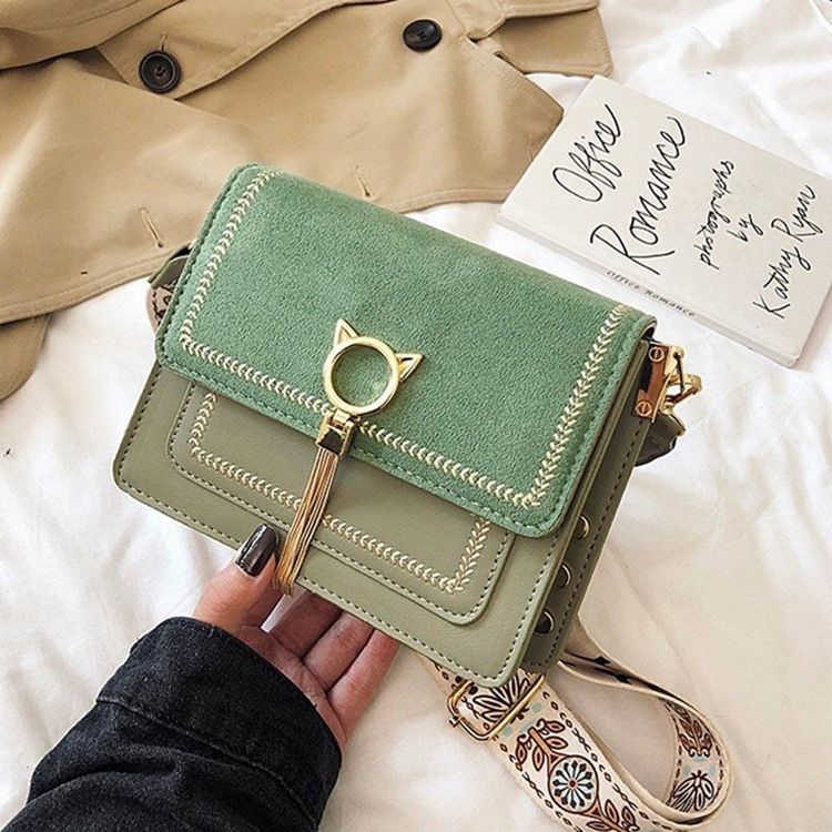 Magneettiset Snap Rectangle Crossbody -laukut