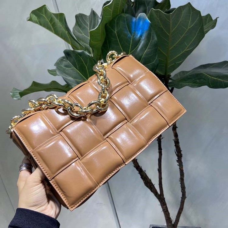 Pu-tavallisen Langan Suorakulmion Crossbody-naisten Laukut