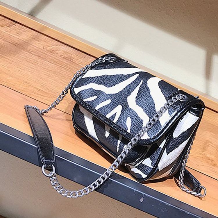 Zebra Stripe Olkalaukku