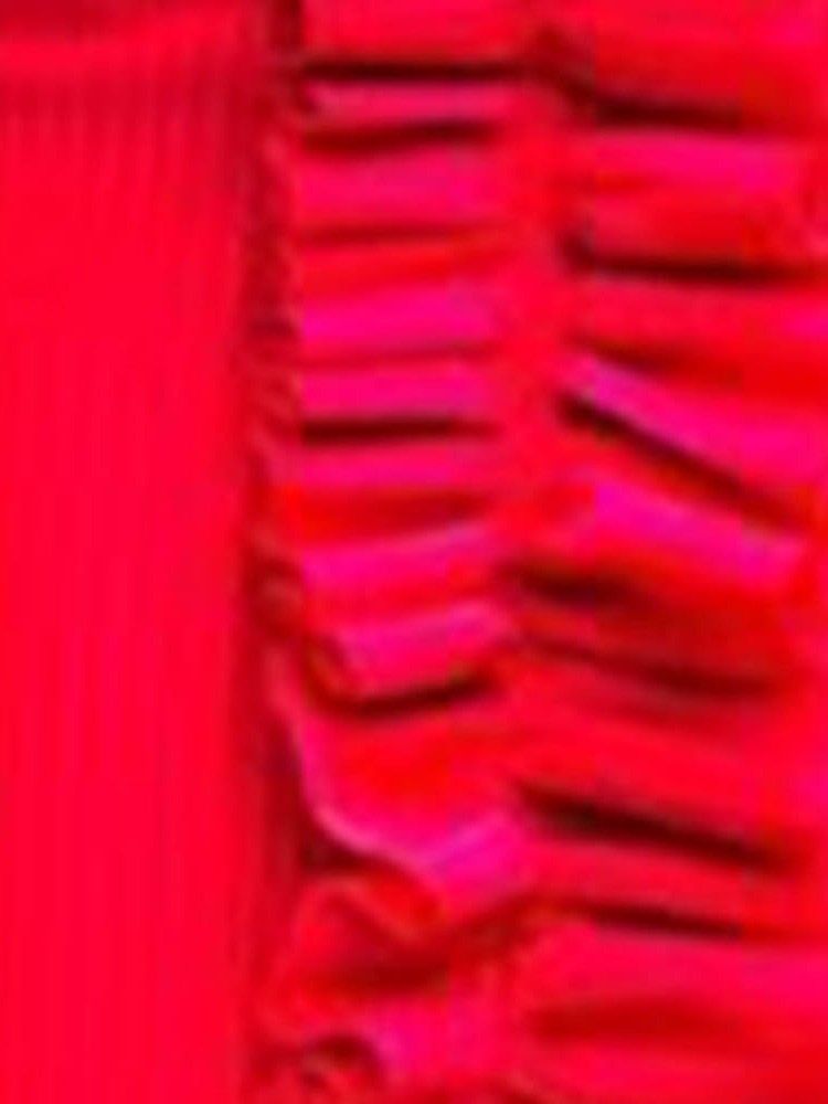 Naisten Yksivärinen Kirkas Selvedge Bodycon Office Lady -vasikan Keskihame