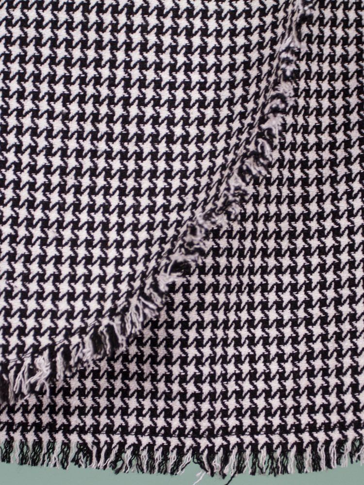 Polvipituinen Houndstooth Tassel Patchwork -hame