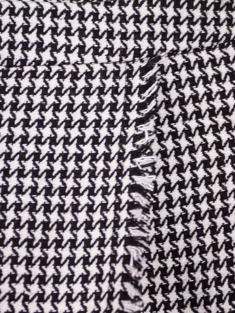 Polvipituinen Houndstooth Tassel Patchwork -hame