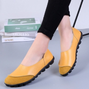 Naisten Slip-on-pyöreä Varvas Matalat Korot (1-3cm) Ohuet Kengät