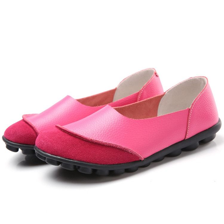 Naisten Slip-on-pyöreä Varvas Matalat Korot (1-3cm) Ohuet Kengät