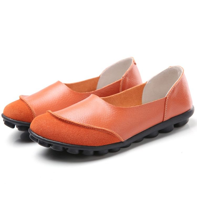 Naisten Slip-on-pyöreä Varvas Matalat Korot (1-3cm) Ohuet Kengät