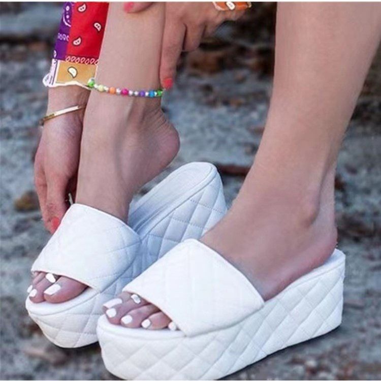 Flip Flop Platform Slip-on Naisten Rento Tossut