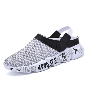 Mesh Color Block Slip-on Miesten Sandaalit