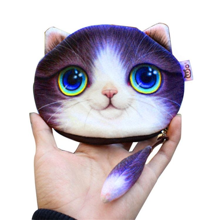 3d Kitty -muotoinen Minilompakko