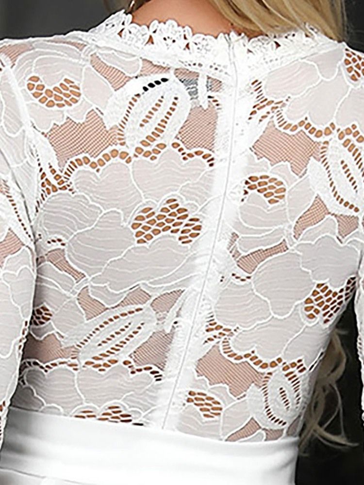 Juhlat Cocktail Plain Täyspitkä Suora Ohut Naisten Jumpsuit