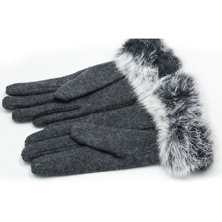 Naisten Tyylikkäät Cashmere Pearl Lady -käsineet