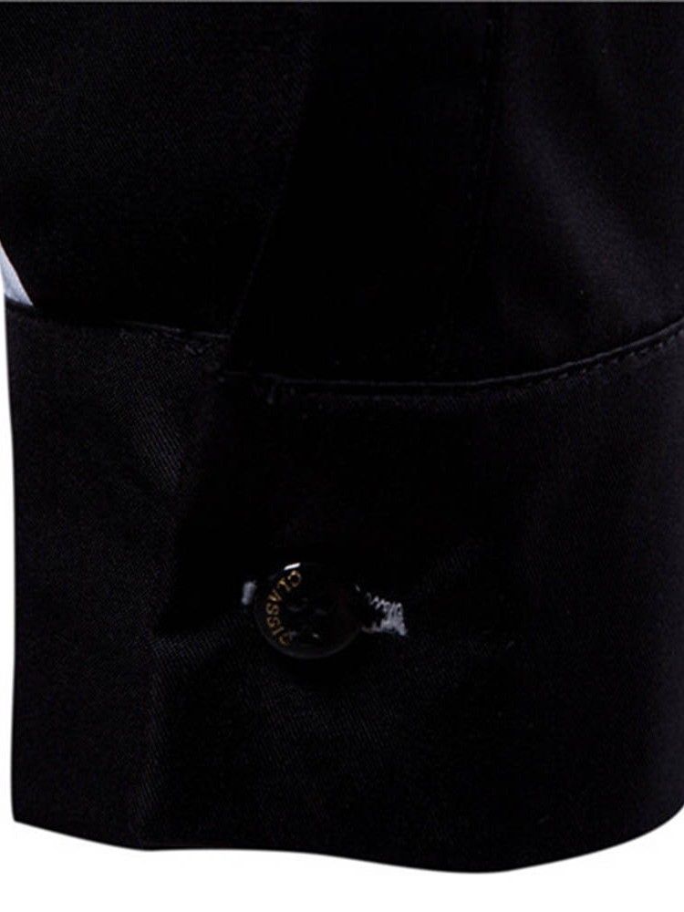 Casual Color Block Pocket Miesten T-paita