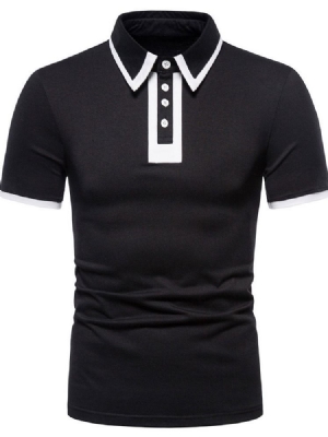 Rintaneula Casual Button Miesten Poolopaita