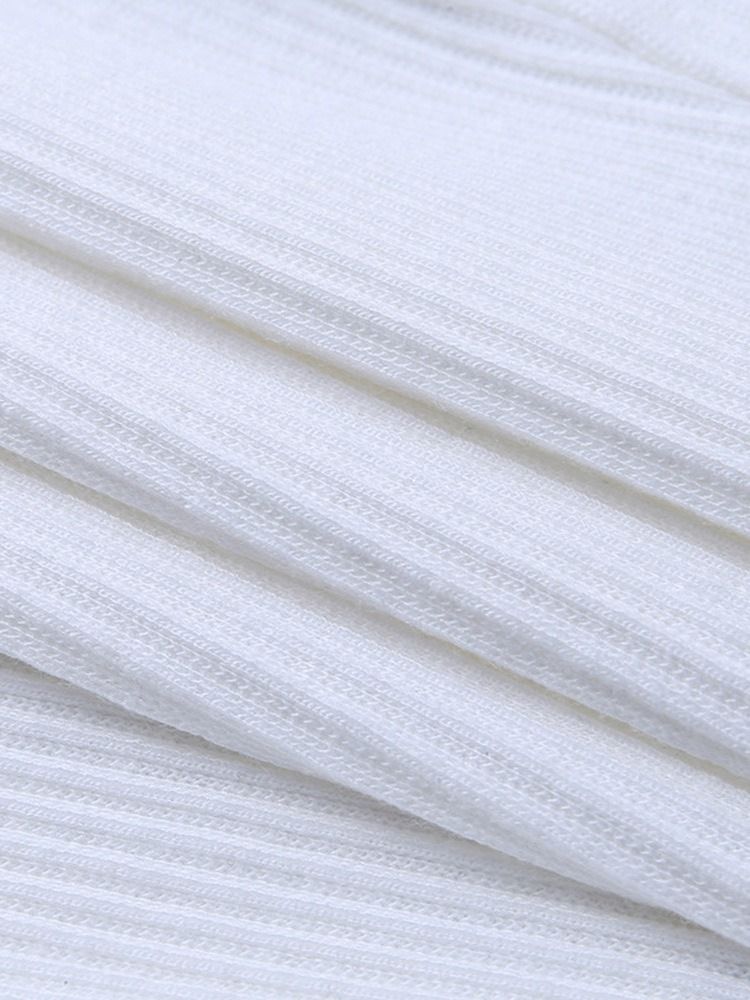 Naisten Villapaita Tavallisella Turtleneck Patchwork -hihaisella