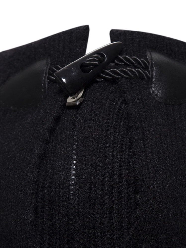 Värilohko Standard Fall Casual Miesten Villapaita