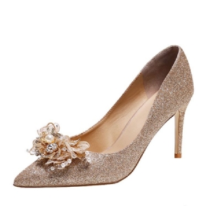 3d Slip-on Stiletto Heel Plain Thin Naisten Kengät
