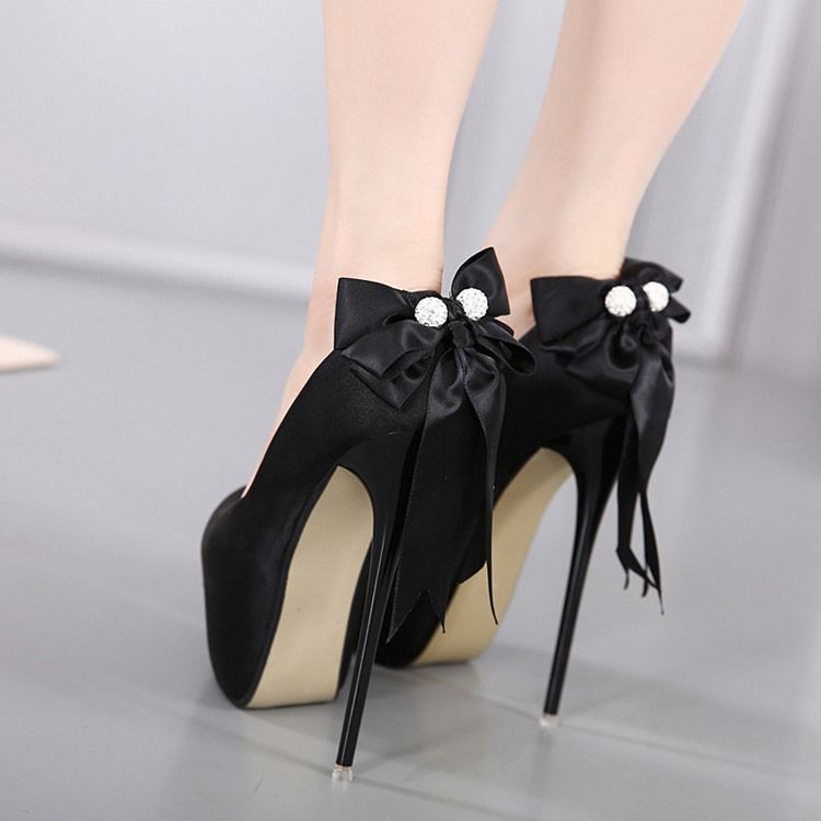 Platform Stiletto Heel Platform Naisten Avokkaat
