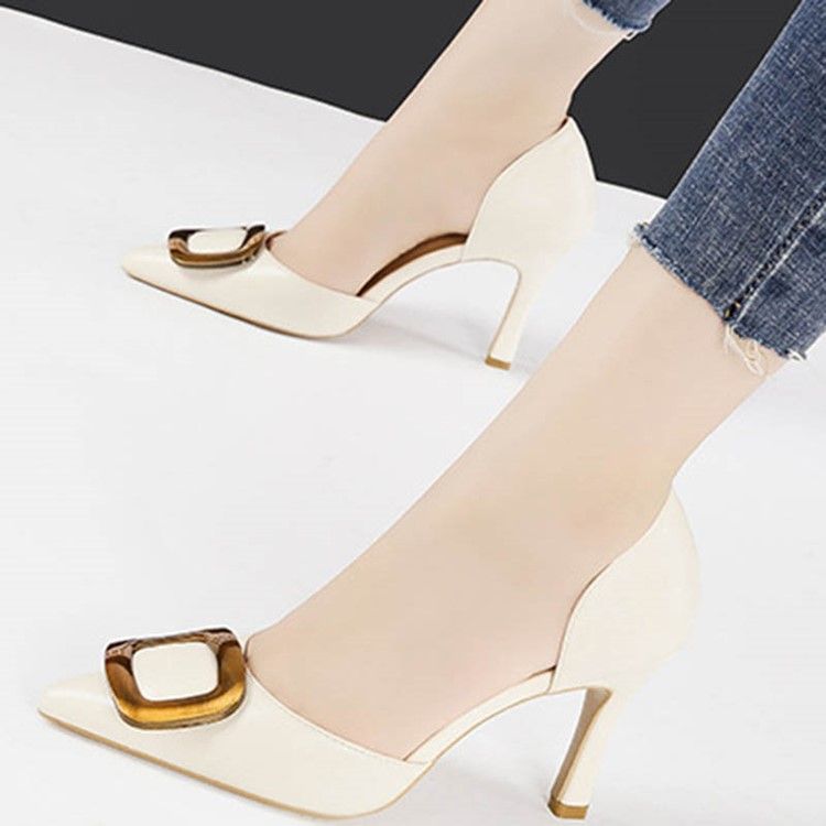 Teräväkärkiset Piikkikorko Slip-on Naisten Seksikkäät Avokkaat