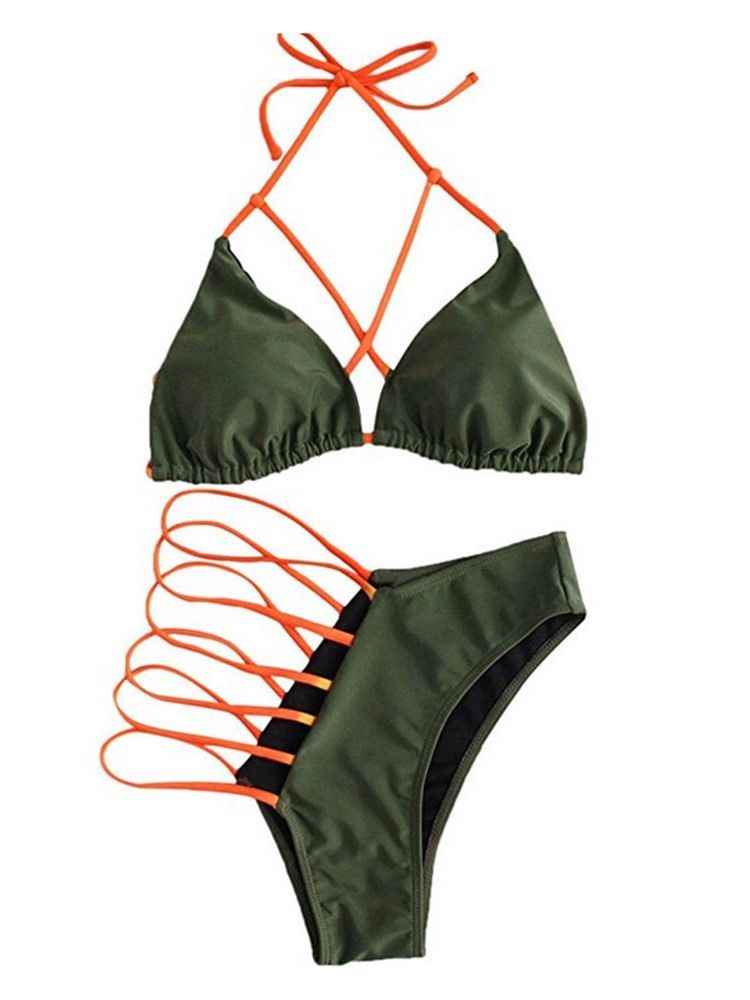 Lace Bikini Set Western Naisten Uimapuvut