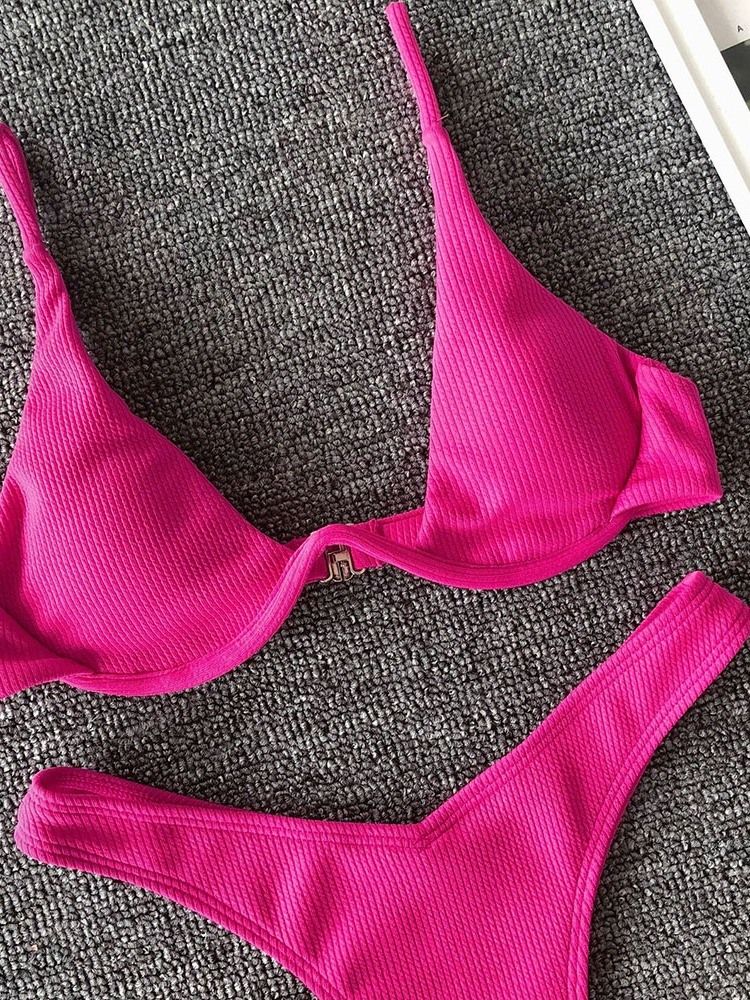 Naisten Bikinisetti Mikroaaltouuni Beach Look -uimapuku