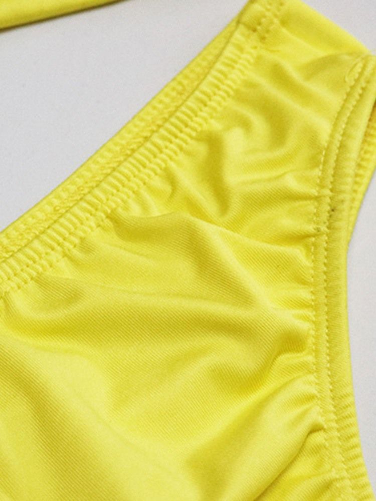 Naisten Tilkkutäkki Kukkainen Niukka Seksikäs Bikini