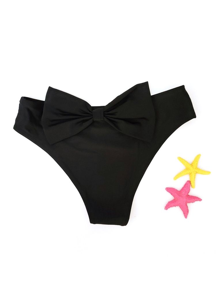 Seksikkäät Bowknot-matalavyötäröiset Tavalliset Naisten Shortsit