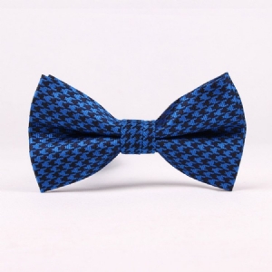 Retro Houndstooth-solmuke Miehille