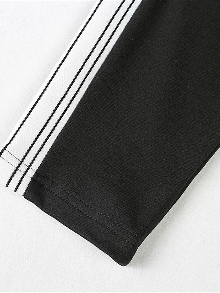 Naisten Hengittävä Tilkkutäkki Solid Street Dance Pullover -urheilusetit