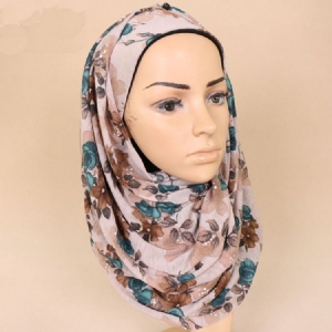 New Style Muslim Floarl -huivi
